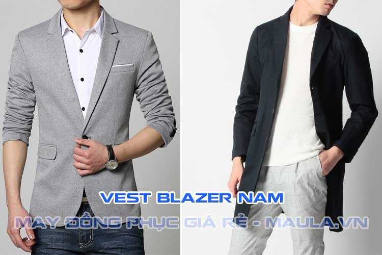 Vest blazer nam xu hướng vest hiện đại thanh&nbsp;lịch